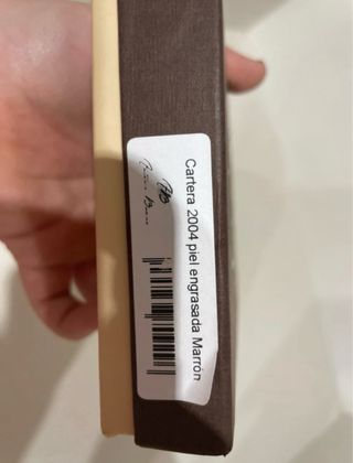 Cartera de piel hombre