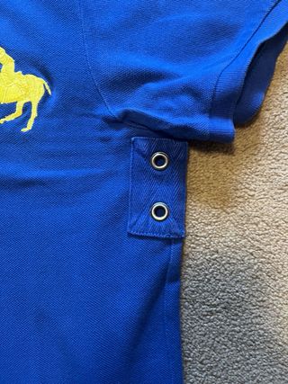Ralph Lauren Polo with yellow logo Y2K