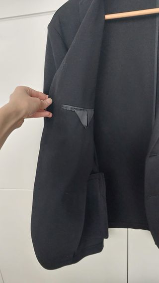 Americana Muji Talla S Negra.