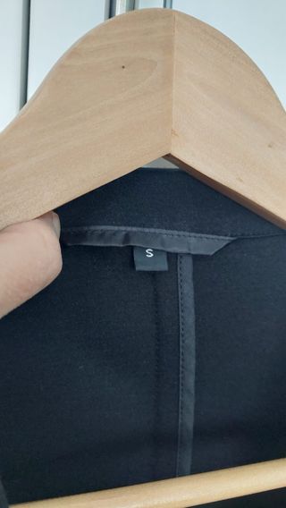 Americana Muji Talla S Negra.