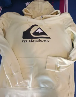 Sudadera Quiksilver Talla L Amarilla
