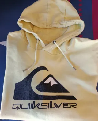 Sudadera Quiksilver Talla L Amarilla
