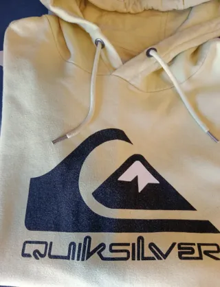 Sudadera Quiksilver Talla L Amarilla