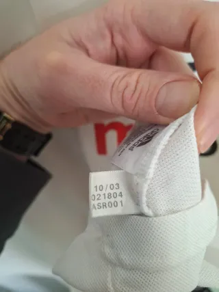 Camiseta Real Madrid 2003/04 Ronaldo #9 Adidas