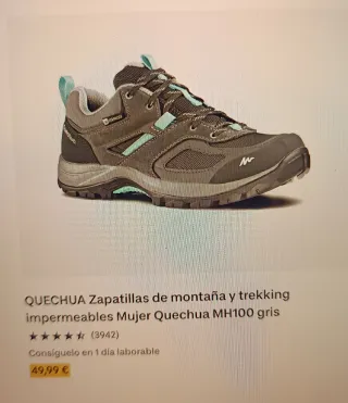 Botas de montaña Talla 38