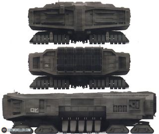 Maqueta Dune Spice Harvester Meng 1/500