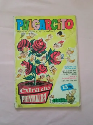 CÓMIC TEBEO PULGARCITO EXTRA DE PRIMAVERA 1965