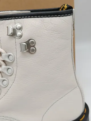 Dr. Martens 1460 Pelle Morbida Bianca Tg 37