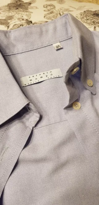 Camisa Oxford Antonio Mompó T42 Azul