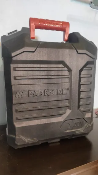 Pistola termica Parkside con due batterie