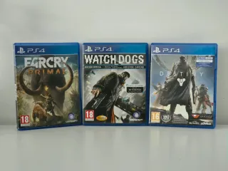 Pack Juegos PS4: Far Cry, Watch Dogs, Destiny
