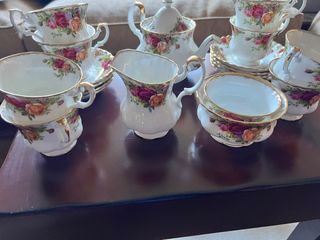 Juego de té Royal Albert 8 servicios
