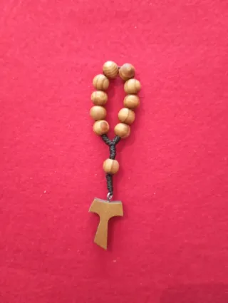 Rosario Francescano in legno