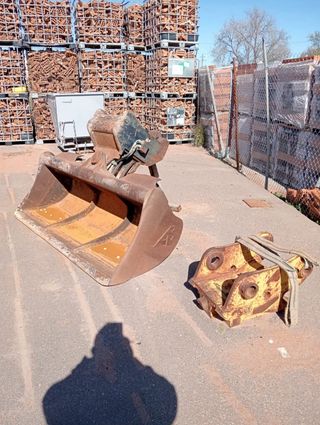 Cazo limpieza excavadora oscilante