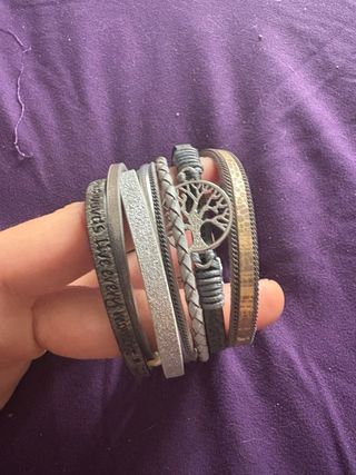 Conjunto Pulseras Árbol de la Vida mas anillo