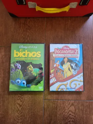 DVD Pocahontas 2 y Bichos Disney Pixar