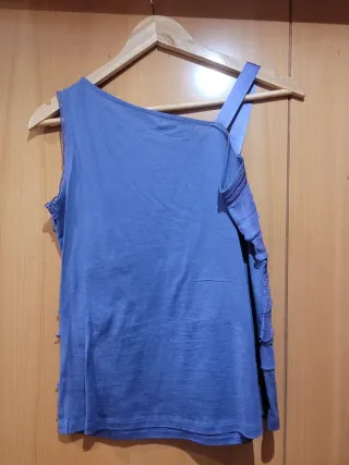 Camiseta Adolfo Dominguez tirante azul