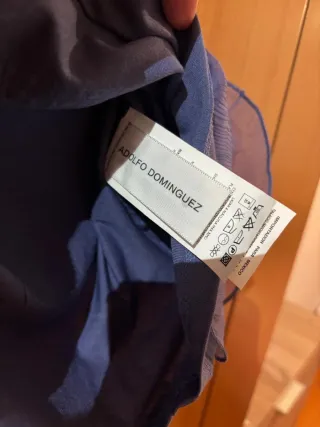 Camiseta Adolfo Dominguez tirante azul