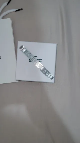 Pulsera Lacoste Hombre Plata