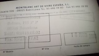 Tarjetero Mont Blanc Negro Unisex