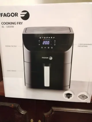 Freidora de aire Fagor 8L 1800W