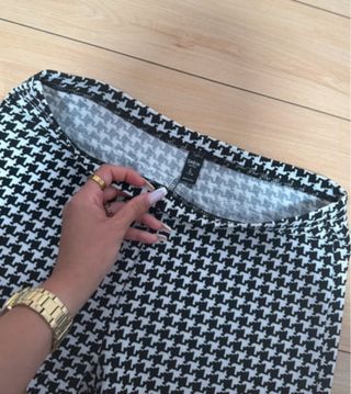 Shorts pata de gallo nuevos