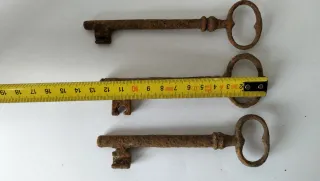 Lote 3 llaves antiguas grandes