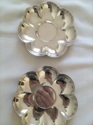 Vajilla antigua plata alpaca Alpadur fuente