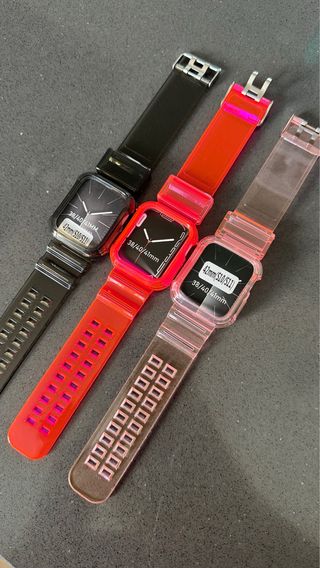 Estuche Protector Apple Watch 38/40/41mm Transpare