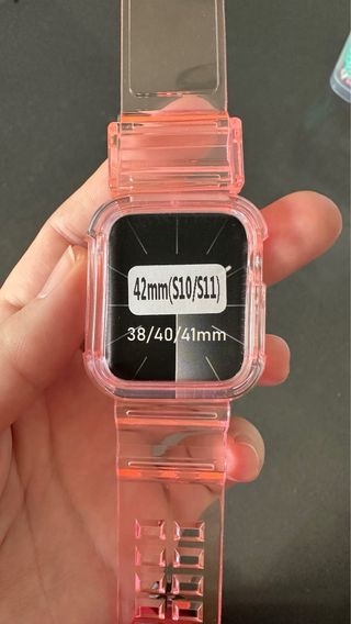 Estuche Protector Apple Watch 38/40/41mm Transpare