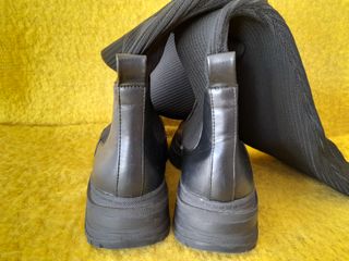 Botas altas Zara negras