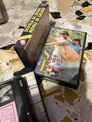 3 VHS Erotici Anni '80