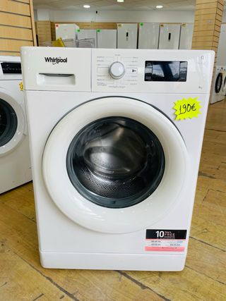 Lavadora Whirlpool 8kg - Como nueva