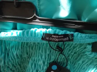 Abito donna lungo a balze