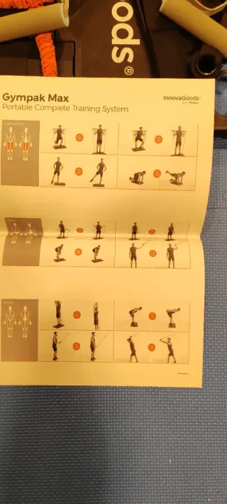 Tabla deportiva InnovaGoods con bandas