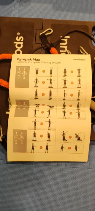 Tabla deportiva InnovaGoods con bandas