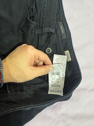 Pantalón vaquero negro Salsa
