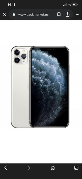 iPhone 11 Pro Max 64GB Gris Espacial