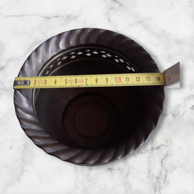 Pebetero, Cestas y Joyero de Latón