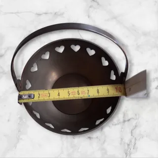 Pebetero, Cestas y Joyero de Latón