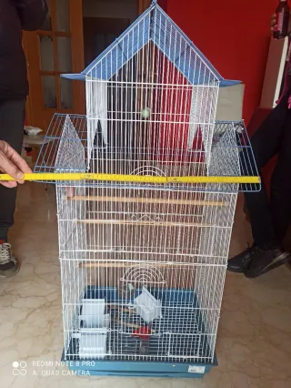 Jaula grande para pájaros Regalo otra mediana 1x53