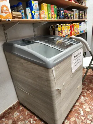 Congelador de helados y congelados