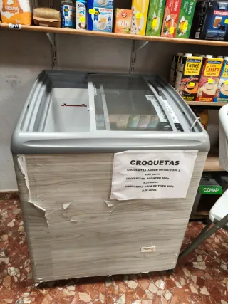 Congelador de helados y congelados