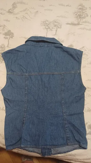 Camisa vaquera ZARA azul
