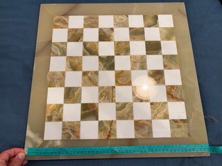 Tablero de ajedrez de mármol 50x50cm