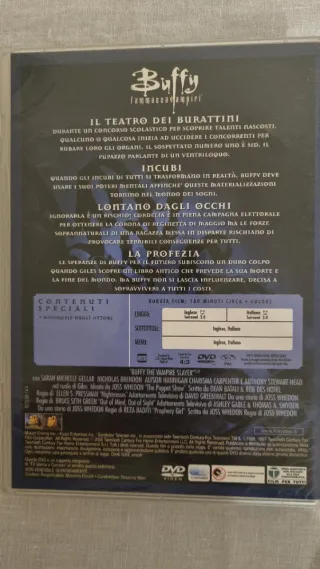 Buffy l'ammazzavampiri Stagione 1 DVD
