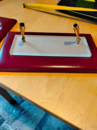 Set ufficio in pelle