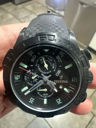 Reloj Festina Chronograph Negro