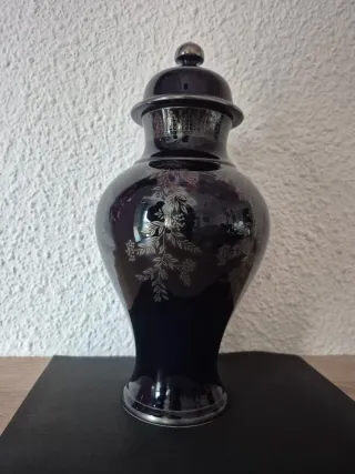 Jarrón Capeans Porcelana Azul