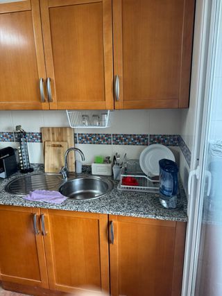 Cocina Muebles Madera y Encimera